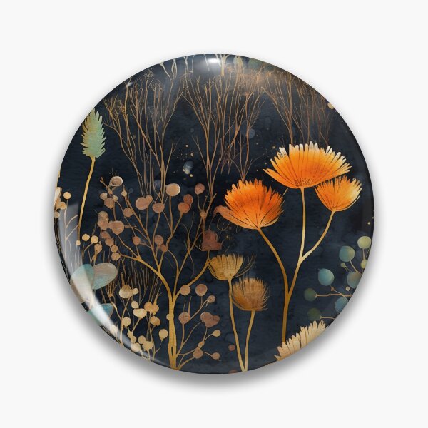 Item preview, Herbal and floral pattern 12 designed and sold by Red Witch Art.