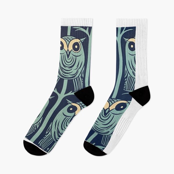 Item preview, Owls - Hornsea Inspired Pattern Print designed and sold by QuestingCloset.