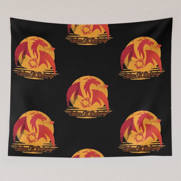 Item preview, Calon y Ddraing - Heart of the Dragon designed and sold by askthebookbug.