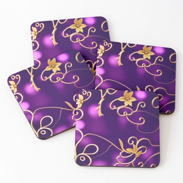 Item preview, abstract flowers and vines,  designed and sold by aipaint.