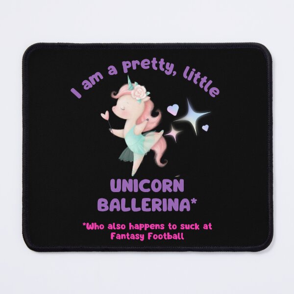 Item preview, Last Place Fantasy Football Unicorn Ballerina designed and sold by AlpacaSmokes.
