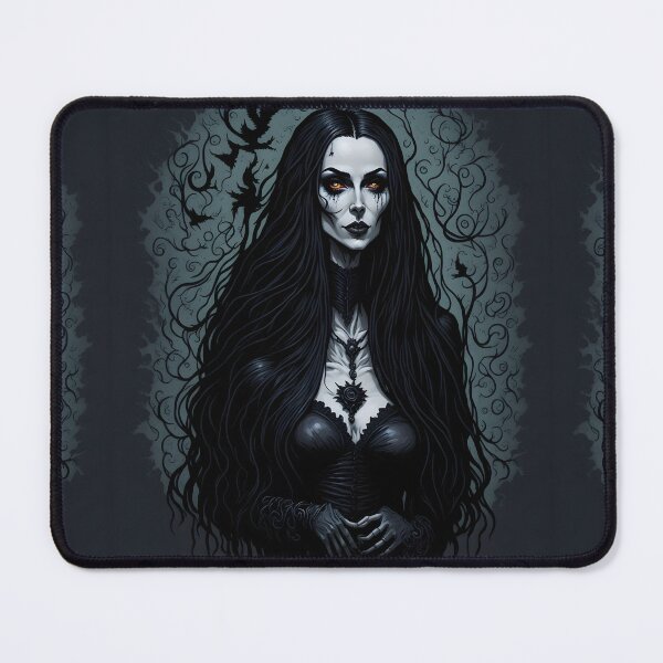 Item preview, Gothic Lady Portrait Vampire Dark Art designed and sold by SoccaTamam.