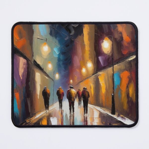 Item preview, People Walking at Night designed and sold by kultomatic.