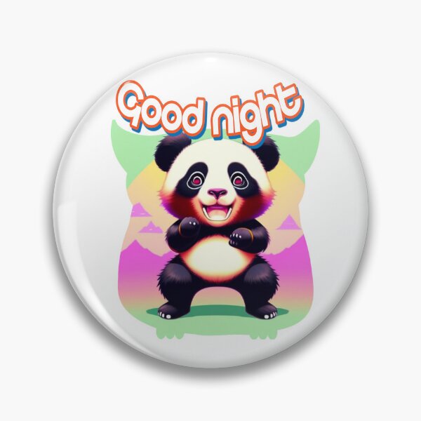 Item preview, Panda Good night  designed and sold by No Talk Studio .
