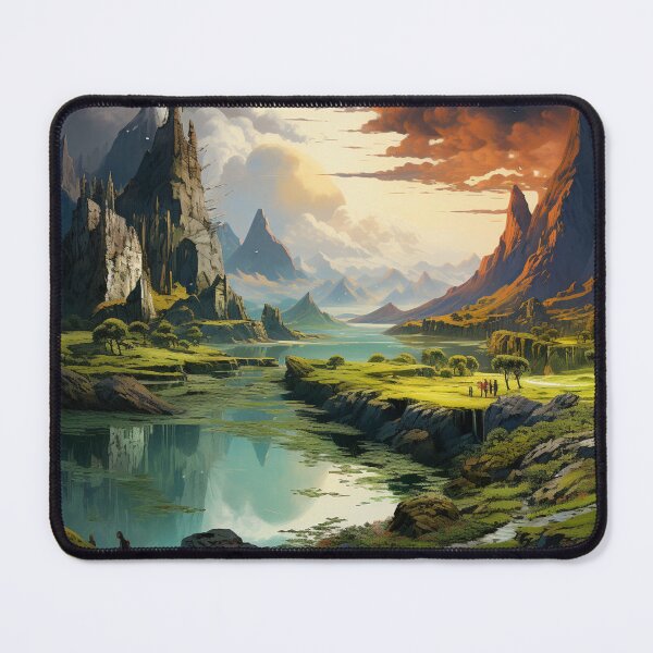Item preview, Fantasy Landscape designed and sold by FalconFeatherDn.