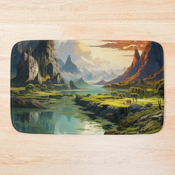 Item preview, Fantasy Landscape designed and sold by FalconFeatherDn.