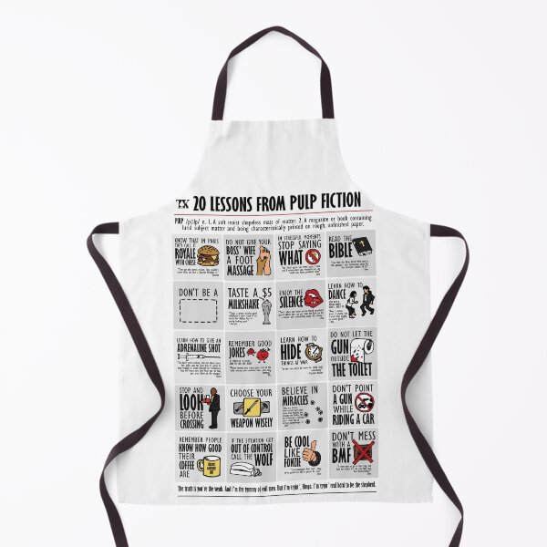 Item preview, 20 Lessons from Pulp Tarantino designed and sold by TKsuited.