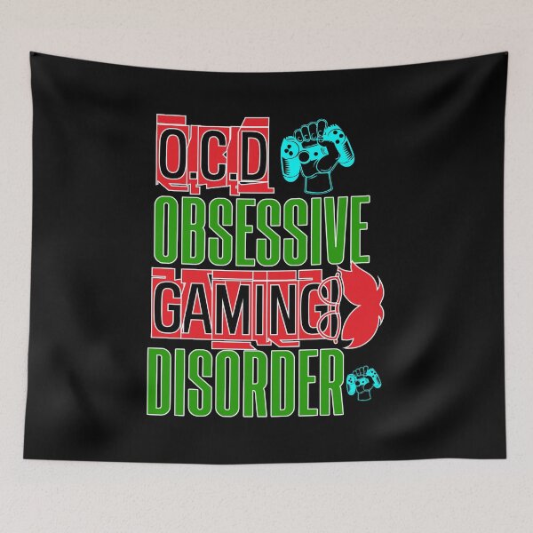 Item preview, I Have O.C.D Obsessive Gaming Disorder designed and sold by ParrotMart.