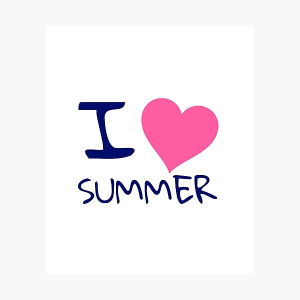 Item preview, I love summer designed and sold by IDstore.