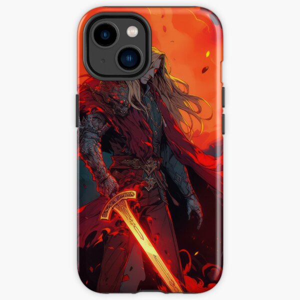 Discover Alucard Castlevania Merchandise: Premium Quality T-Shirts and More Inspired by Netflix&apos;s Hit Anime Series | iPhone Case