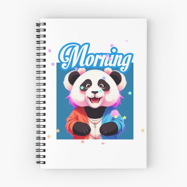 Item preview, Panda Morning  designed and sold by No Talk Studio .