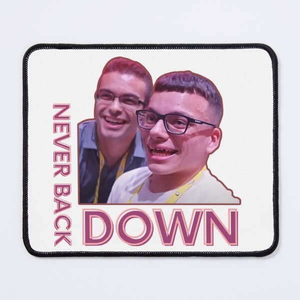 Item preview, Nick Eh 30 Never Back Down designed and sold by TeeArtillery.