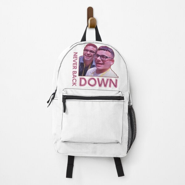 Item preview, Nick Eh 30 Never Back Down designed and sold by TeeArtillery.