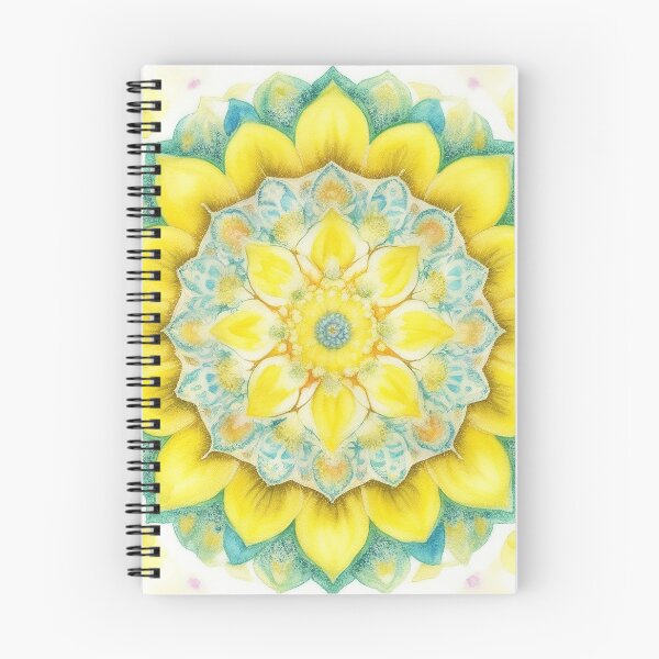 Item preview, Pastel Yellow & Green Mandala designed and sold by pattern-atelier.