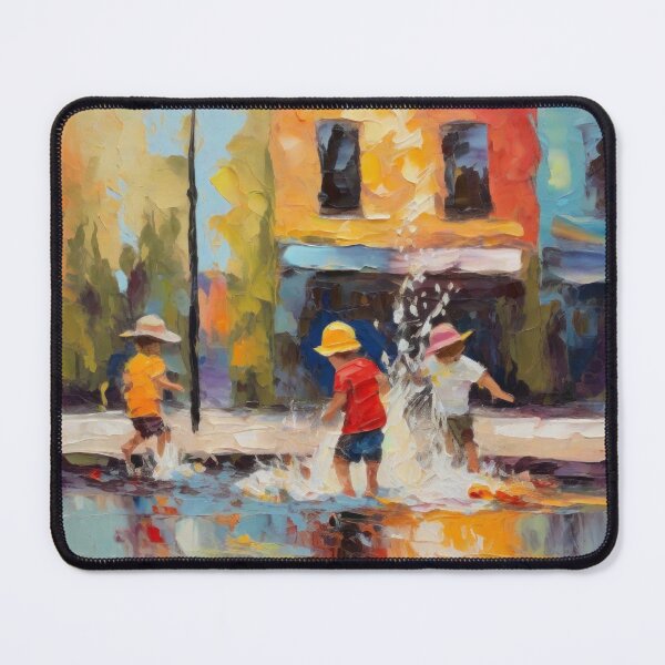 Item preview, Splashing Children designed and sold by kultomatic.