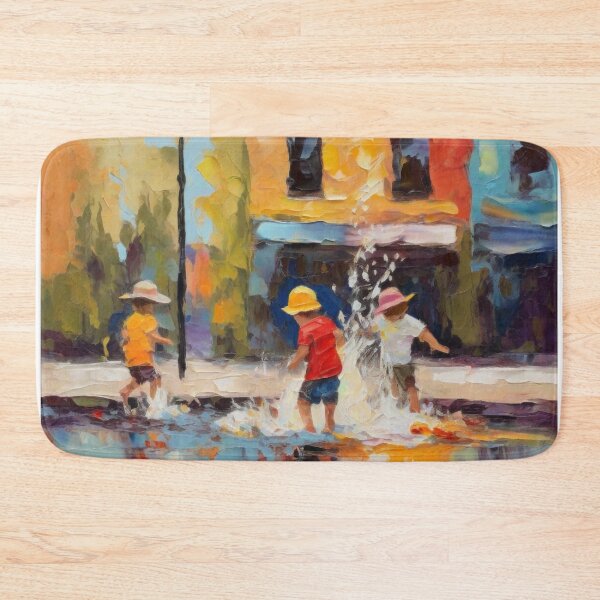 Item preview, Splashing Children designed and sold by kultomatic.