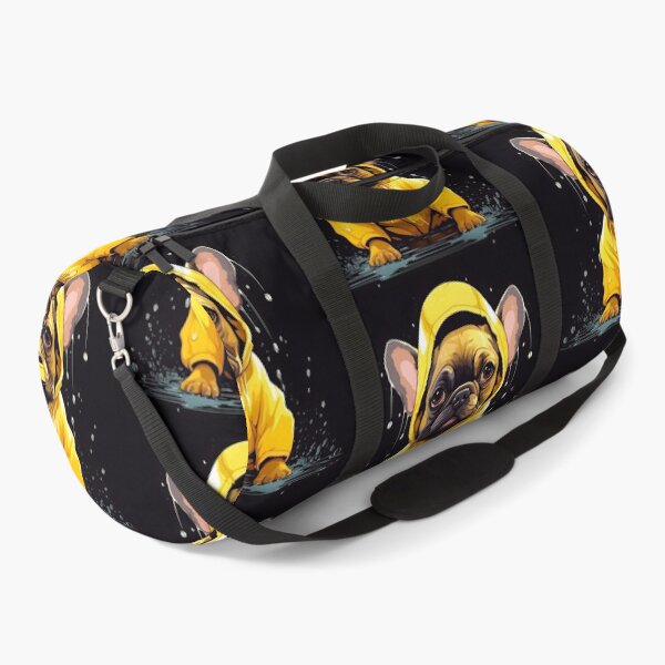 Item preview, French Bulldog in Yellow Raincoat designed and sold by ARTficiallyAnon.