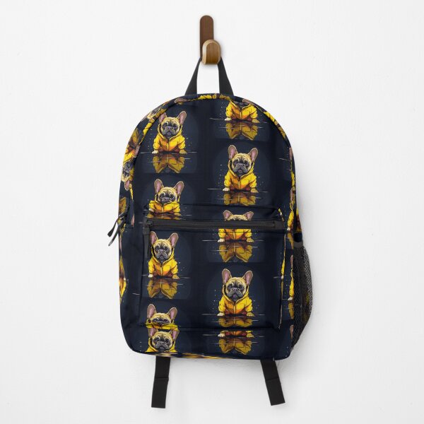 Item preview, French Bulldog in Yellow Raincoat designed and sold by ARTficiallyAnon.