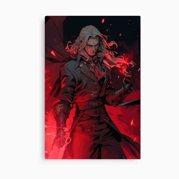 Discover Alucard Castlevania Merchandise (2): Premium Quality T-Shirts and More Inspired by Netflix&apos;s Hit Anime Series | Canvas Print