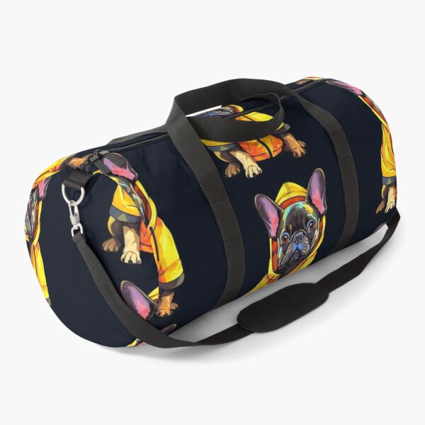 Item preview, French Bulldog in Yellow Raincoat designed and sold by ARTficiallyAnon.
