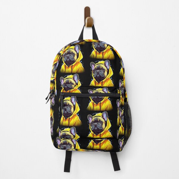 Item preview, French Bulldog in Yellow Raincoat designed and sold by ARTficiallyAnon.