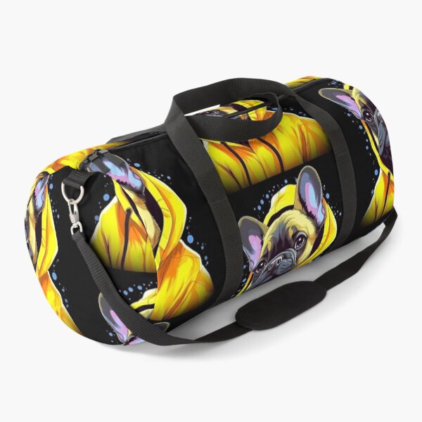 Item preview, French Bulldog in Yellow Raincoat designed and sold by ARTficiallyAnon.
