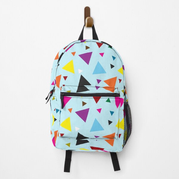 Item preview, Colourful Triangles Surface Pattern designed and sold by PatternTitan.