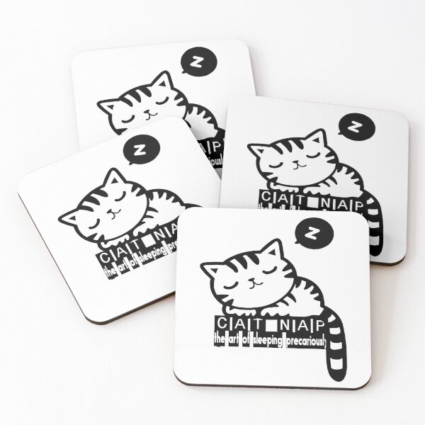 Item preview, Cat Nap - the art of sleeping precariously designed and sold by askthebookbug.