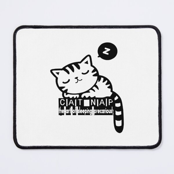 Item preview, Cat Nap - the art of sleeping precariously designed and sold by askthebookbug.