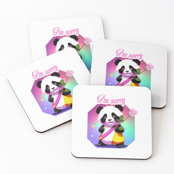 Item preview, Panda Sorry  designed and sold by No Talk Studio .
