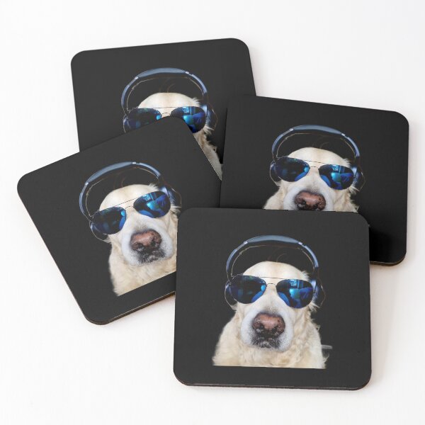 Item preview, DJ Golden Retriever designed and sold by marischart.