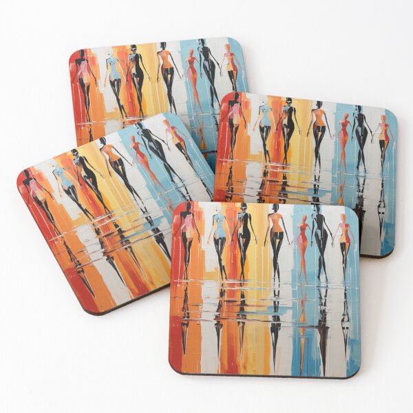 Item preview, The Colourful Dancing Girls designed and sold by KingAbyss.