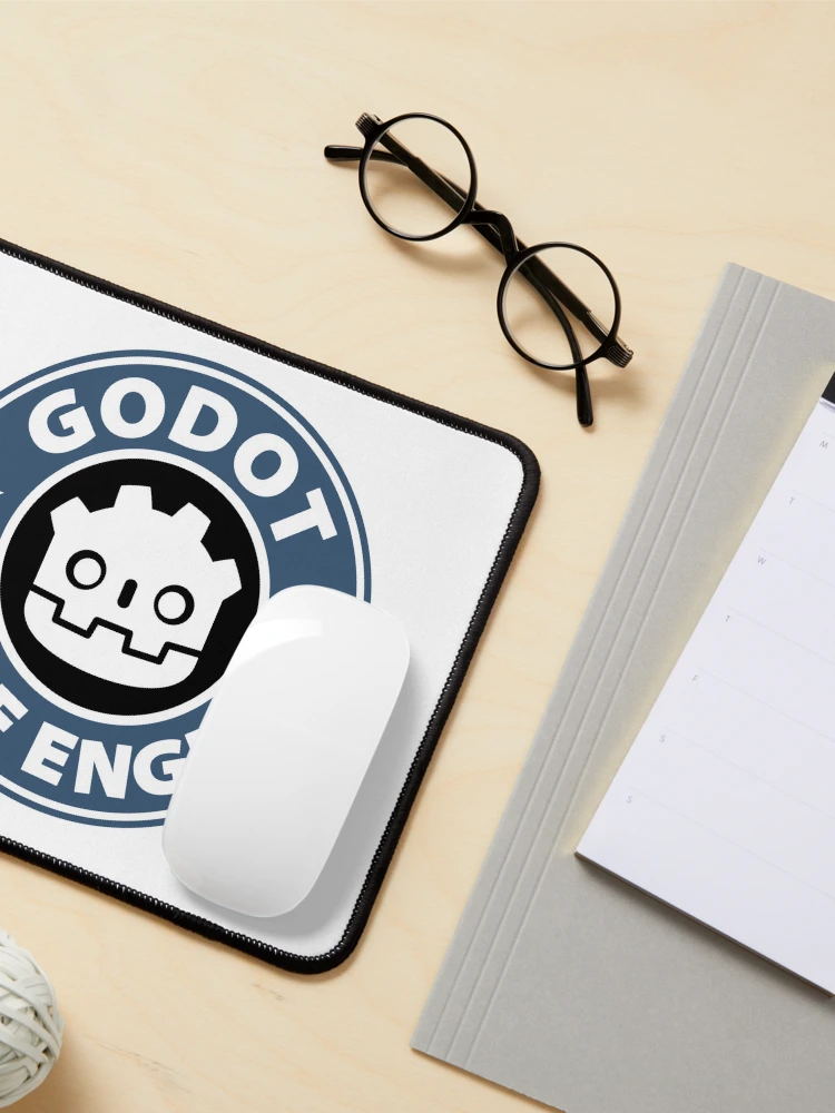 Thumbnail 3 of 5, Mouse Pad, Godot designed and sold by RafaLagoon.