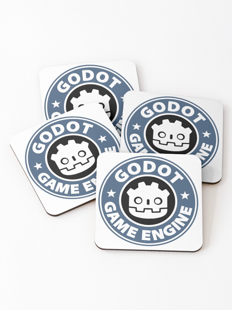 Thumbnail 1 of 5, Coasters (Set of 4), Godot designed and sold by RafaLagoon.
