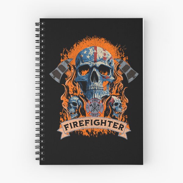 Item preview, Vintage Firefighter Skull designed and sold by Affyboss6.