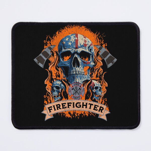 Item preview, Vintage Firefighter Skull designed and sold by Affyboss6.