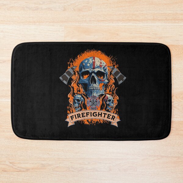 Item preview, Vintage Firefighter Skull designed and sold by Affyboss6.