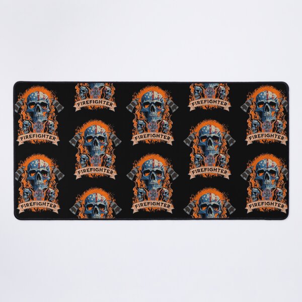 Item preview, Vintage Firefighter Skull designed and sold by Affyboss6.