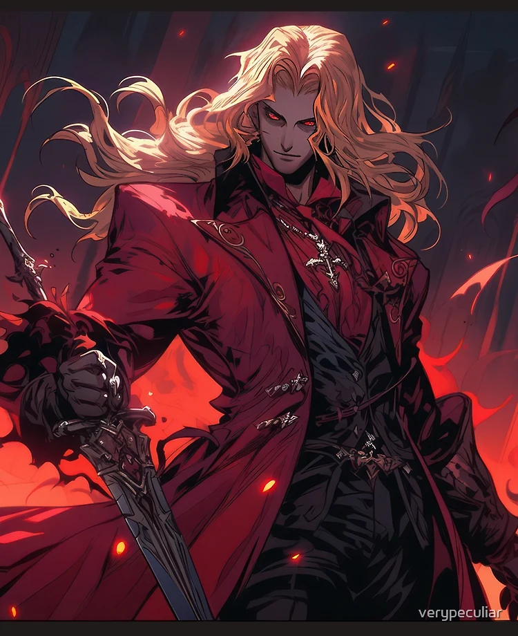 Netflix Castlevania Alucard Portable Battery Charger by Foxx Ekman - Pixels