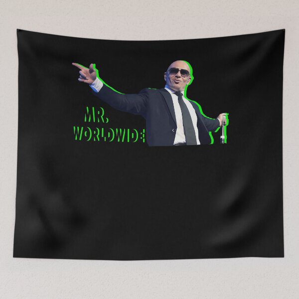 Item preview, UNIQUE - Mr Worldwide cool designed and sold by ArtChicSebas.
