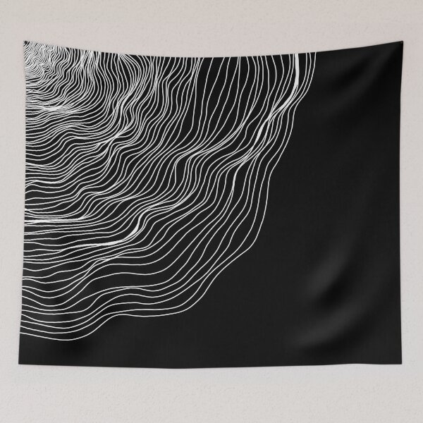 Item preview, Wavy White  designed and sold by Asmaa Abdul-Azim.