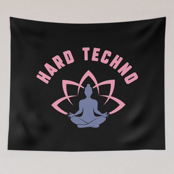Item preview, Techno-Yoga Fusion - Hilarious Art Collection for Electronic Music Lovers with sense of humor. designed and sold by paulo silveira.