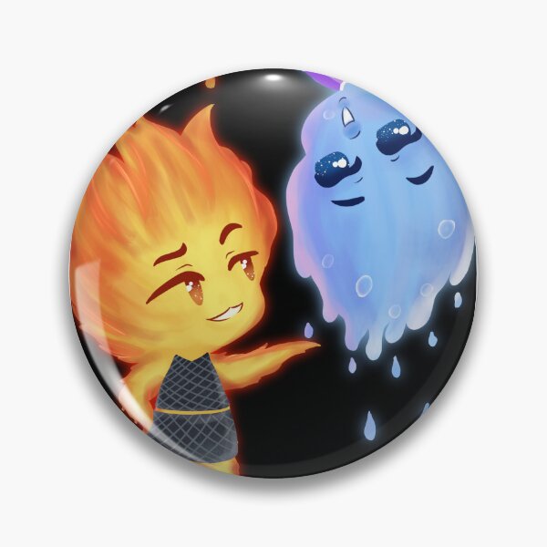 Item preview, Fire Yoongi and Water Jimin designed and sold by Hirushi Gunathilaka.