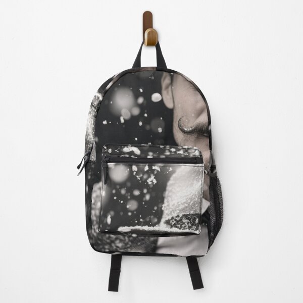 Item preview, A man with a mustache and a hat under the snow designed and sold by isBotStore.