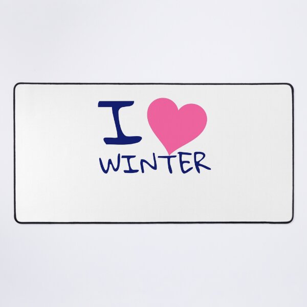 Item preview, I love winter designed and sold by IDstore.