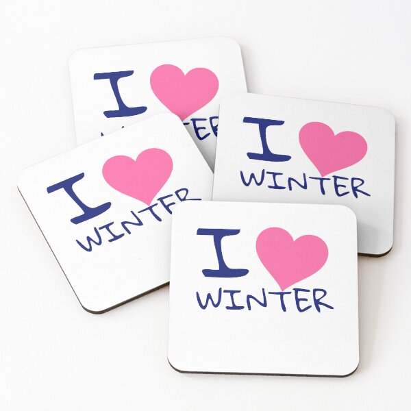 Item preview, I love winter designed and sold by IDstore.