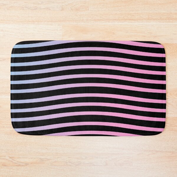 Item preview, Wavy Pastel Blue Pink Stripes designed and sold by PatternTitan.