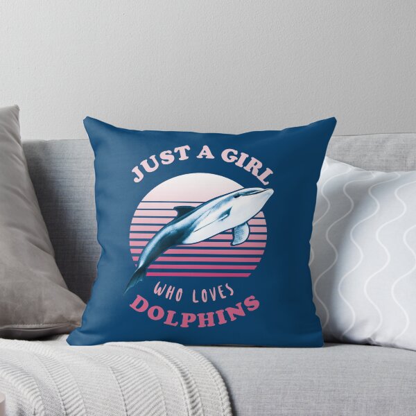 Item preview, Just A Girl Who Loves Dolphins designed and sold by TMBTM.