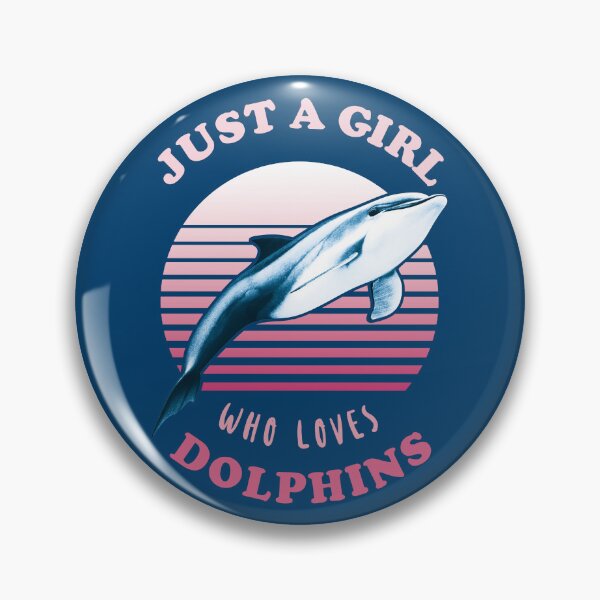 Item preview, Just A Girl Who Loves Dolphins designed and sold by TMBTM.