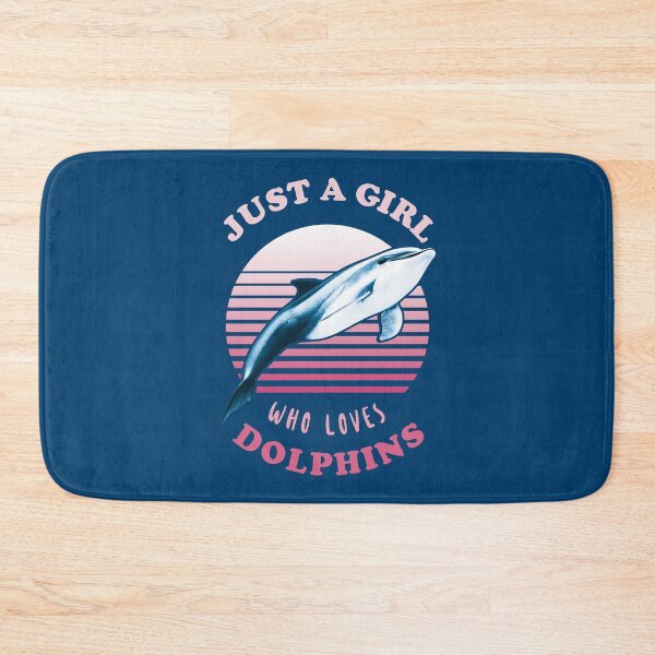 Item preview, Just A Girl Who Loves Dolphins designed and sold by TMBTM.